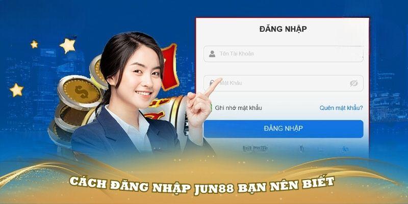 Đăng nhập Jun88 khi bị chặn